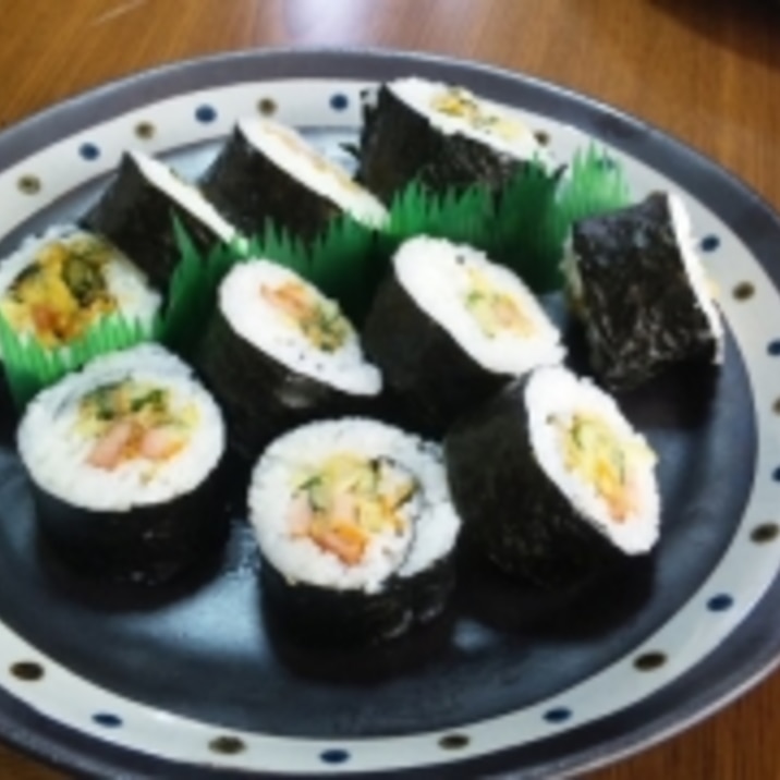 天ぷらが余ったら!かき揚げ de のり巻き
